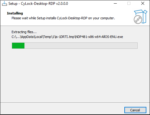 Installing CyLock Credential Provider